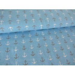 REST 70cm Jersey kleine Anker - hellblau